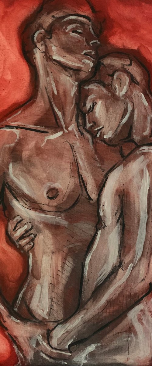 Gay male couple by Emmanouil Nanouris