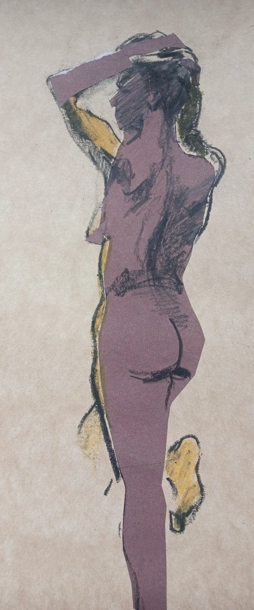 Nude sketch 02-24-3 by Oxana Raduga