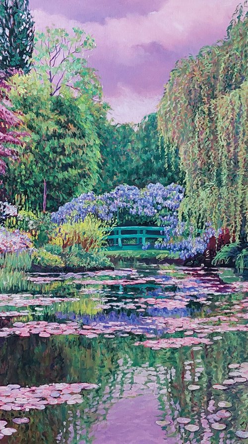 Wisteria Bridge by Zoe Elizabeth Norman