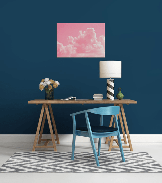Cloudy with a touch of Pink