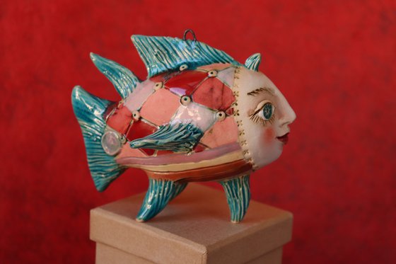 Sky Fish 2021. Tiny  sculpture