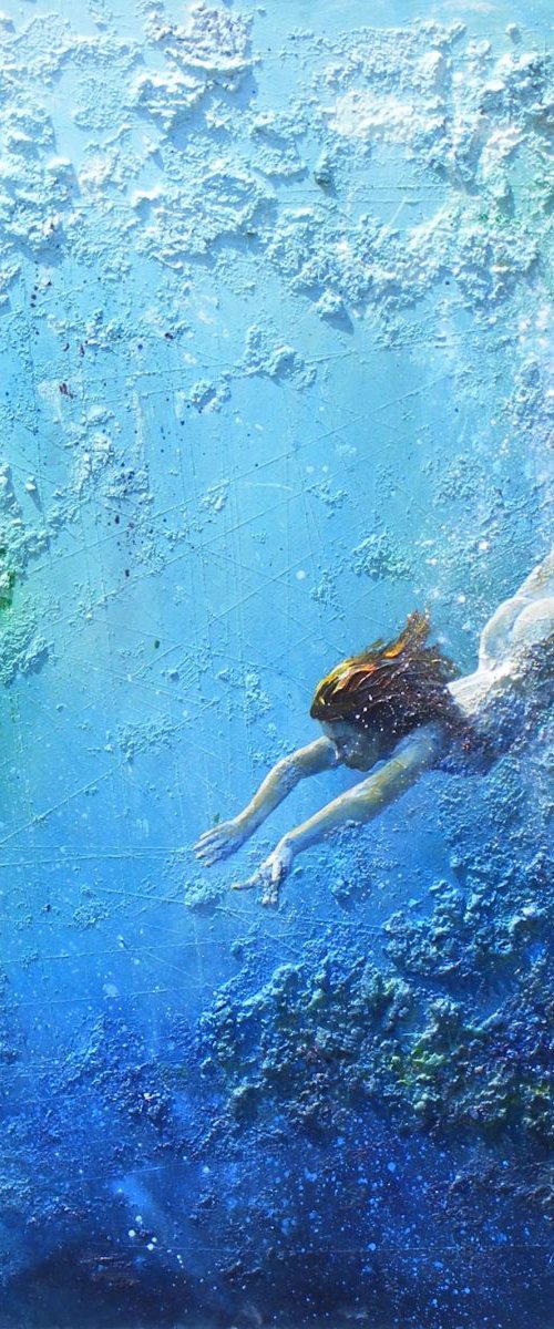 "Fragments of blue Freedom" by Ivan  Grozdanovski
