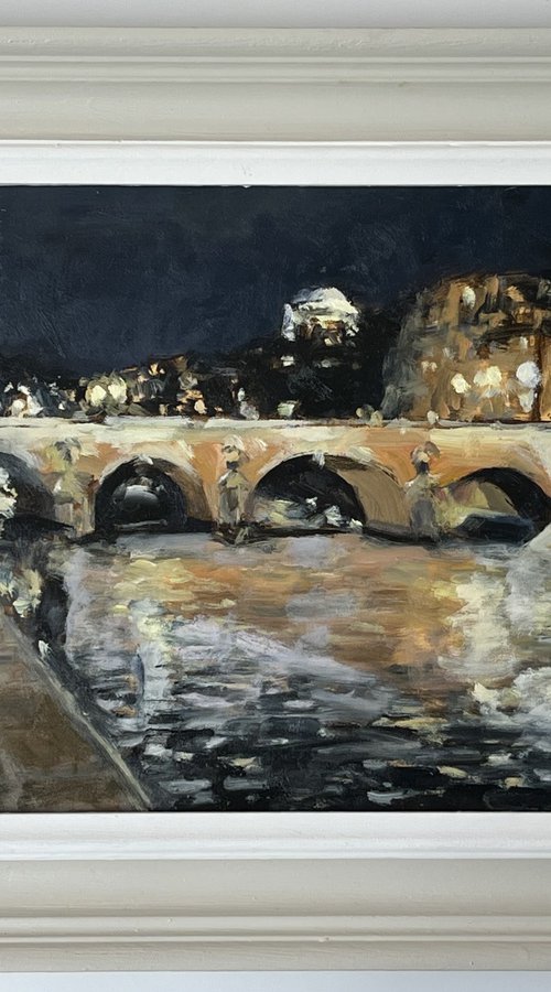 Winter Light on the Seine by Simon Zekaria