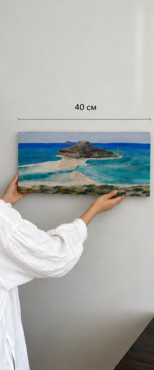 Series''Greek Islands.Ballos Lagoon“ by Aisylu Burangulova