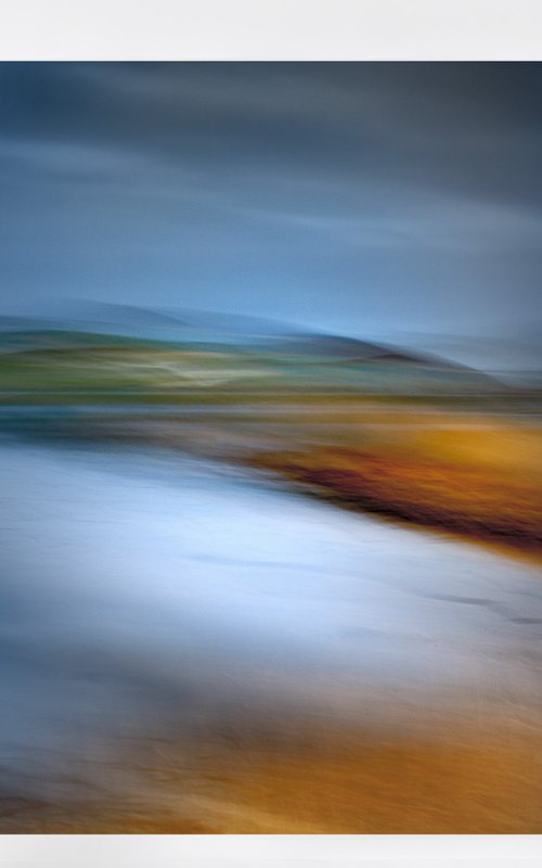 Autumn Mist at Loch of Stenness,Orkney by Lynne Douglas