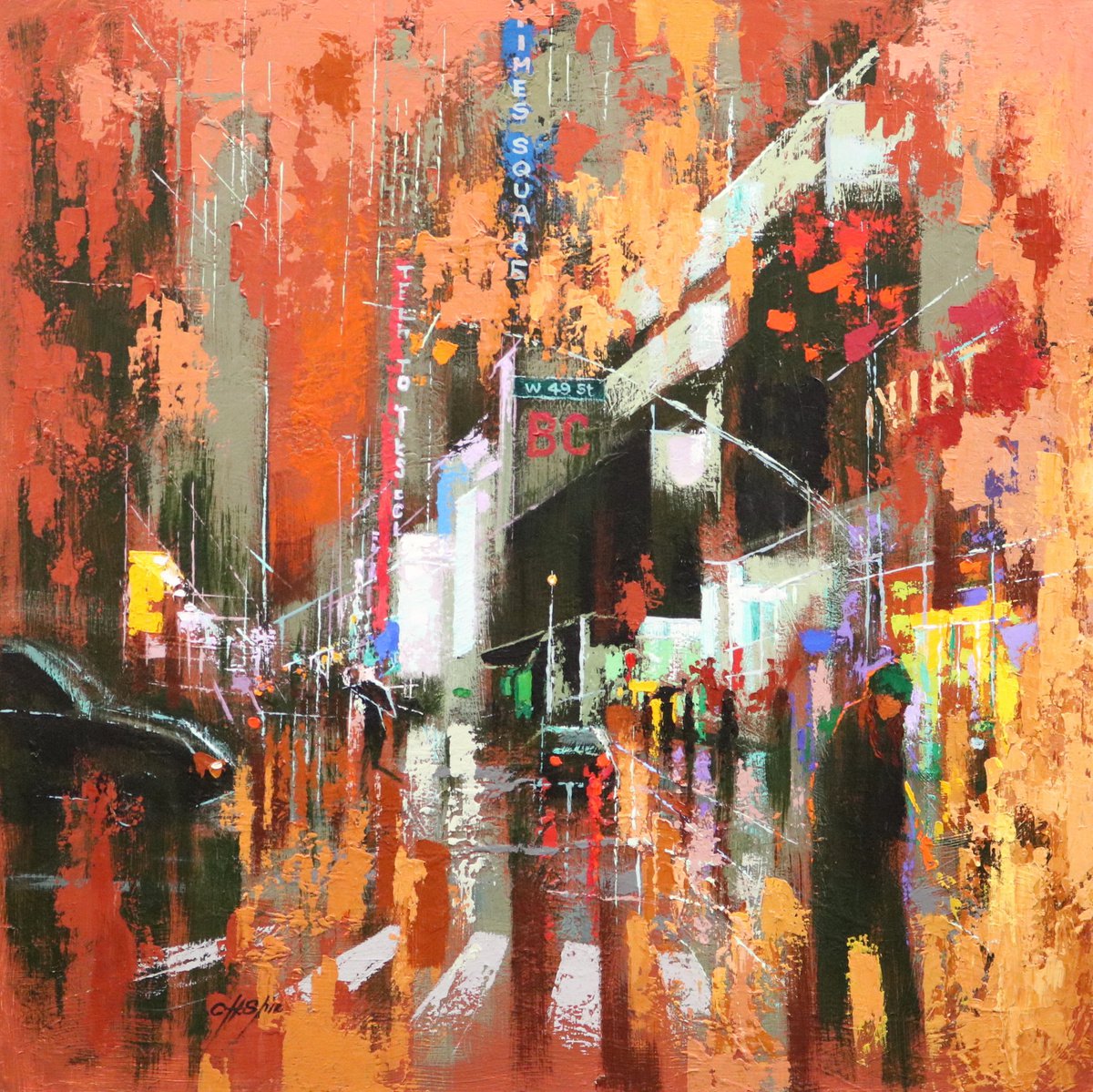 A Journey to Time-Square by Chin H Shin
