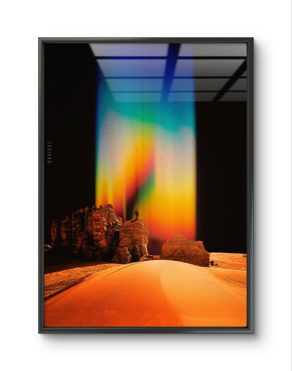 Surrealistic Giclee Print , Stardust Lonesome By Darius, 12 X 18, Artwork For Sale On Artfinder
