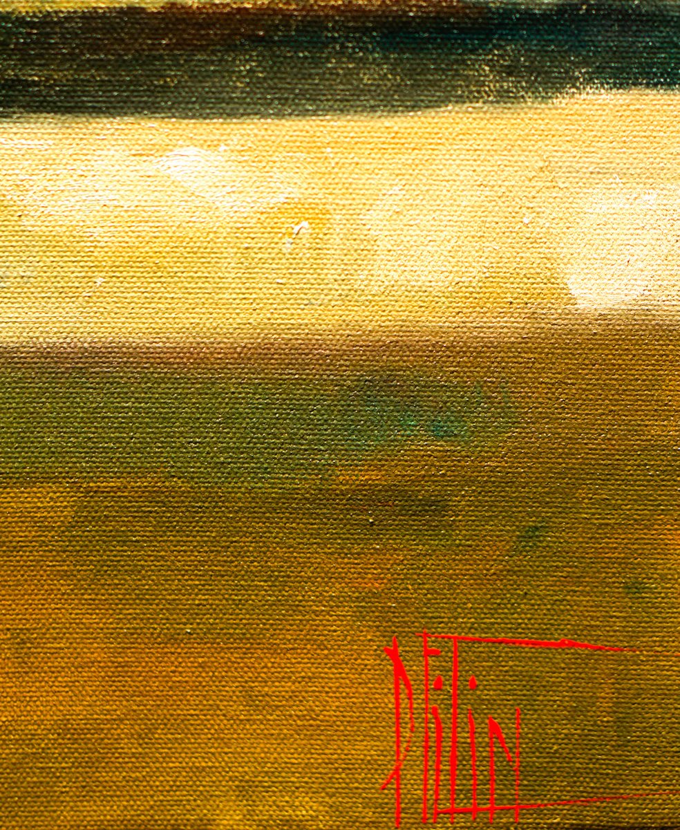 Impressionistic Portrait Oil Painting By Pavel Filin, 22 X 30", Sici?lie, Original Artwork