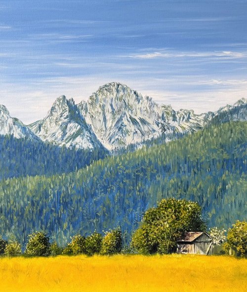 „Säuling und Tagelberg“ by Yuliia Halata