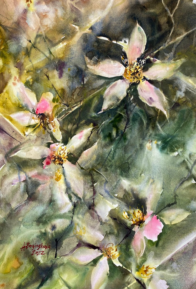 Stars after roses by Anna Boginskaia