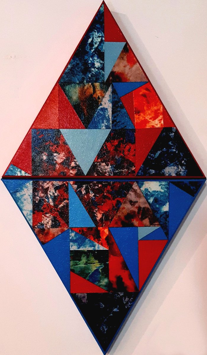 Losange (1) By Juan Pita, 16 X 28, Artwork For Sale On Artfinder