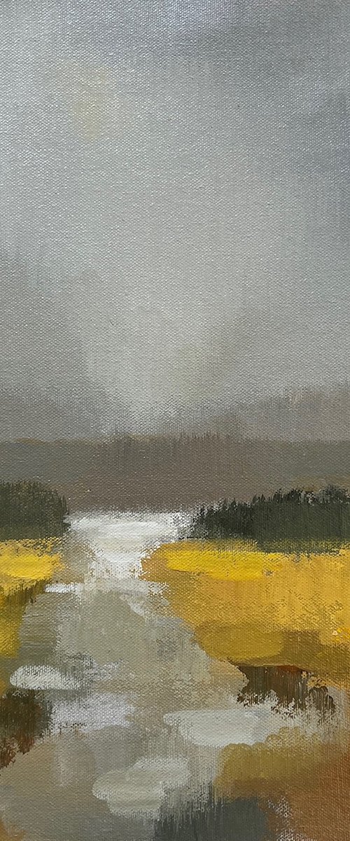 Fog and Golden Fields by Silvia  Vassileva