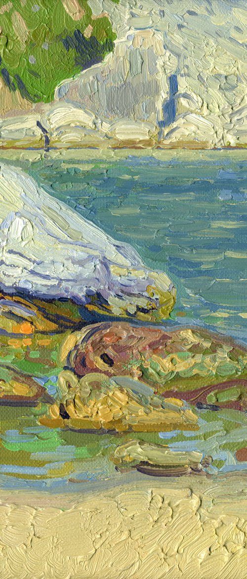 Stones on the beach. Turunc by Simon Kozhin
