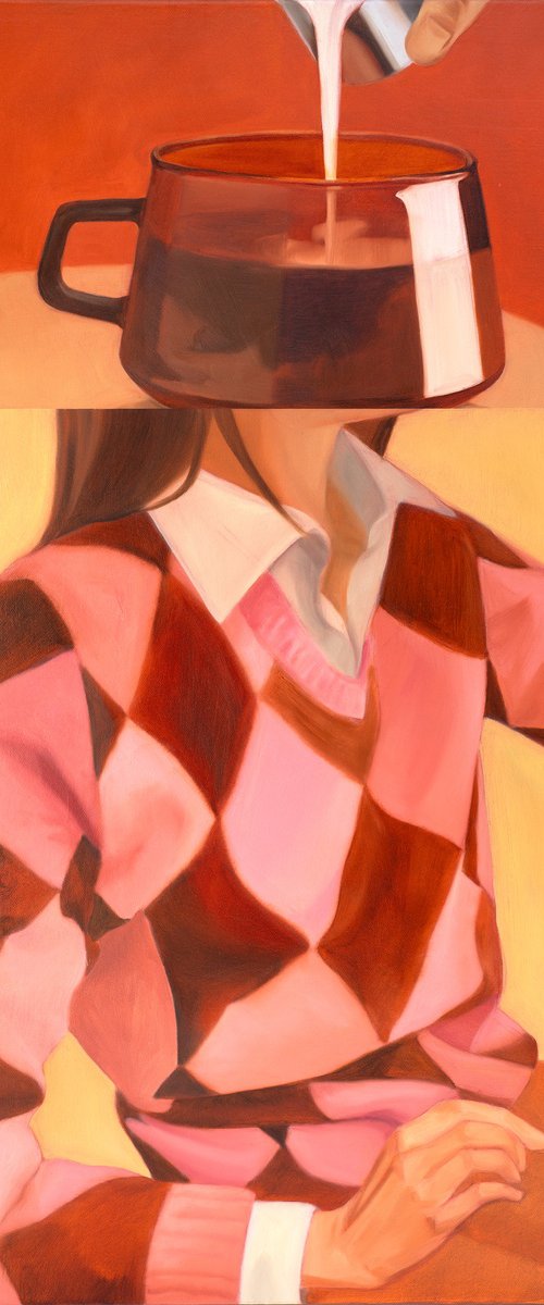 Coffee and Sweater by Ara Youn