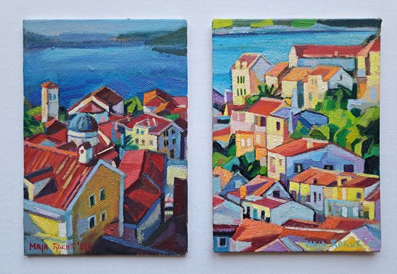 Set of two paintings, 24