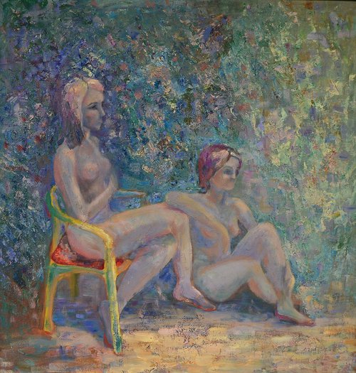 Annet and Silvia by Olga Salkovskaya