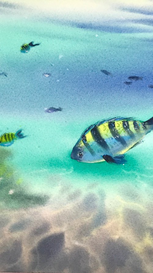 Undersea world #4 by Eugenia Gorbacheva
