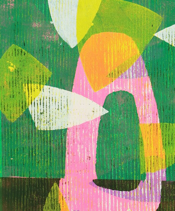 Fractured green
