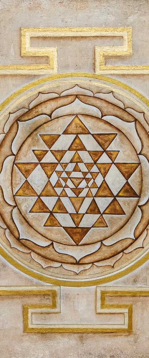 “Sri Yantra” Mandala by Elena Akulova