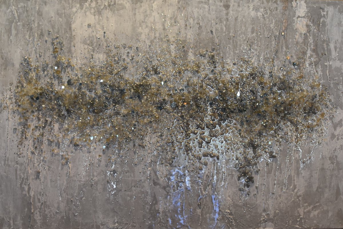 Abstract Painting By Tamara Bettencourt, 36 X 24", Burst Of Beauty, Original Artwork