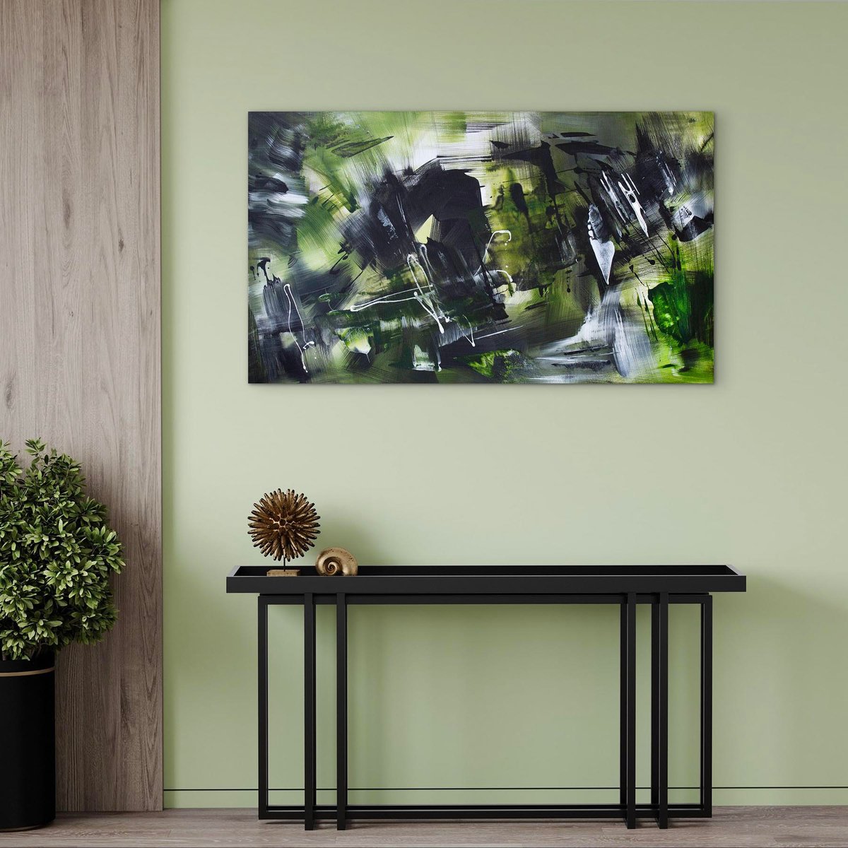  When Leaves Listen By Paresh Nrshinga Frsa, 48 X 28, Artwork For Sale On Artfinder