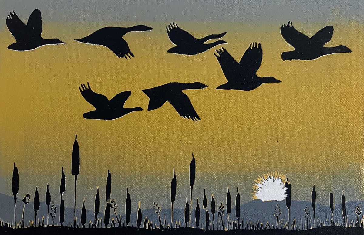 Migration (Limited Edition 9 prints) by Joanne Spencer