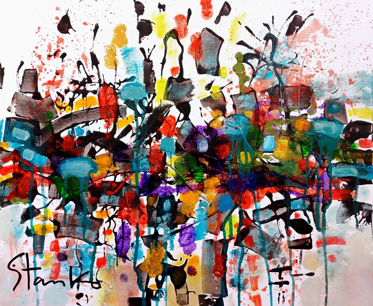  Abstract Vision-Vi By Stanislav Bojankov, 24 X 20, Artwork For Sale On Artfinder