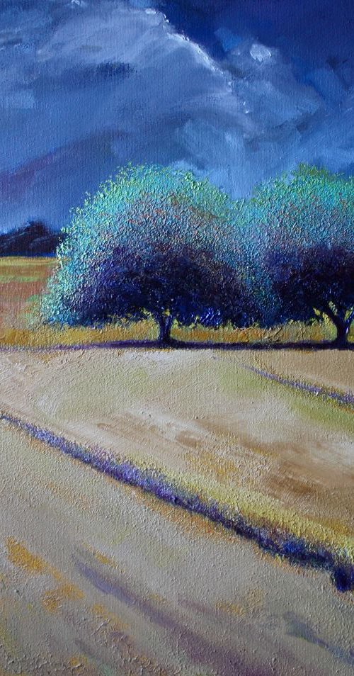 2 Trees High Noon by Simon Jones