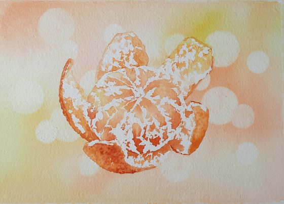 Tangerine Dream - Original Watercolour Painting