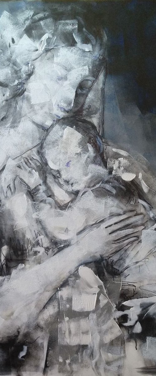 White Madonna by Marina Del Pozo