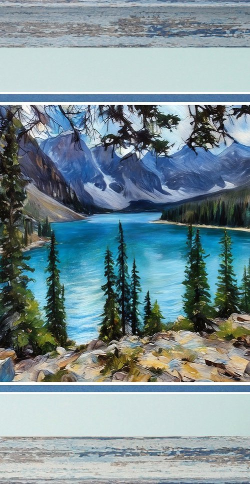 Moraine Lake One by Robin Clarke