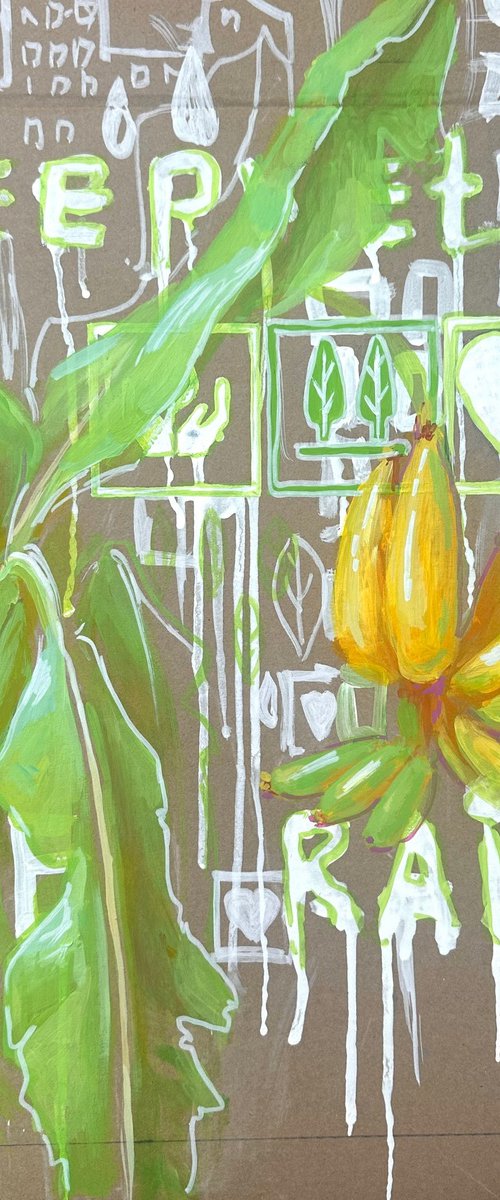 Banana tree by Anna Bogushevskaya