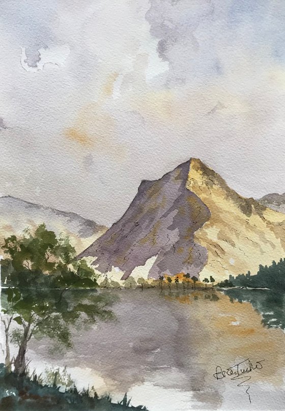 Across Buttermere in the Lake District