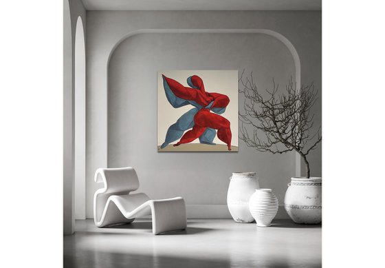 Lovers dancing
