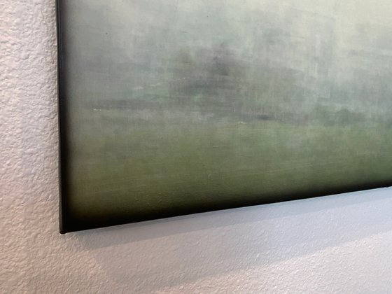 Foggy Field (36x48in)