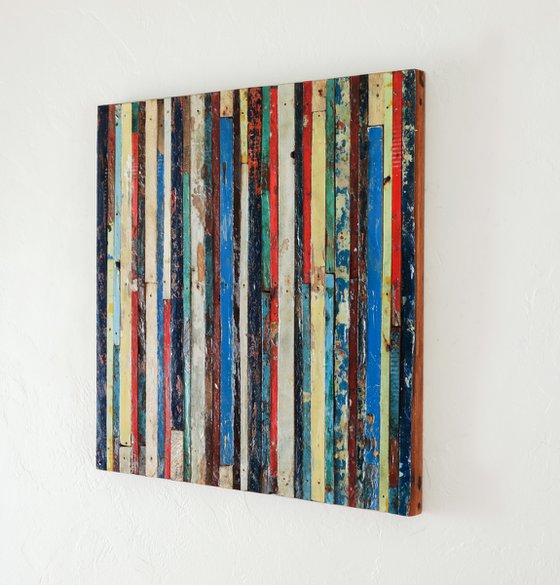 Wood Stripes Art 2