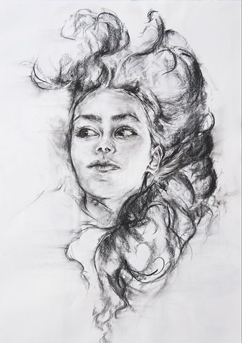 Her gaze by Anna Sidi-Yacoub