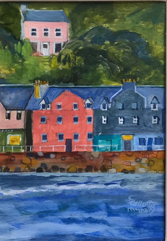 Pink house Tobermory