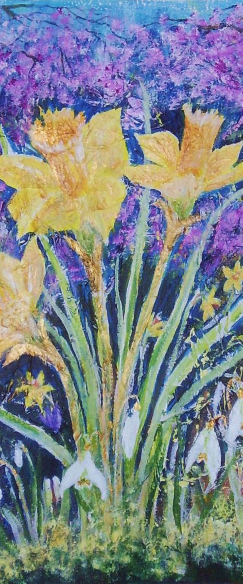 Golden Daffodils 2 by Max Aitken
