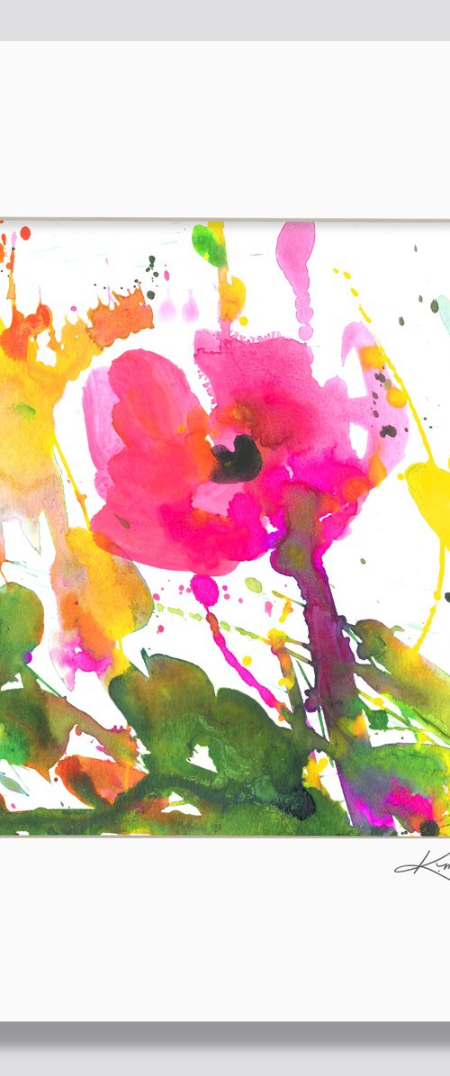 Flowers Make Me Happy 5 by Kathy Morton Stanion