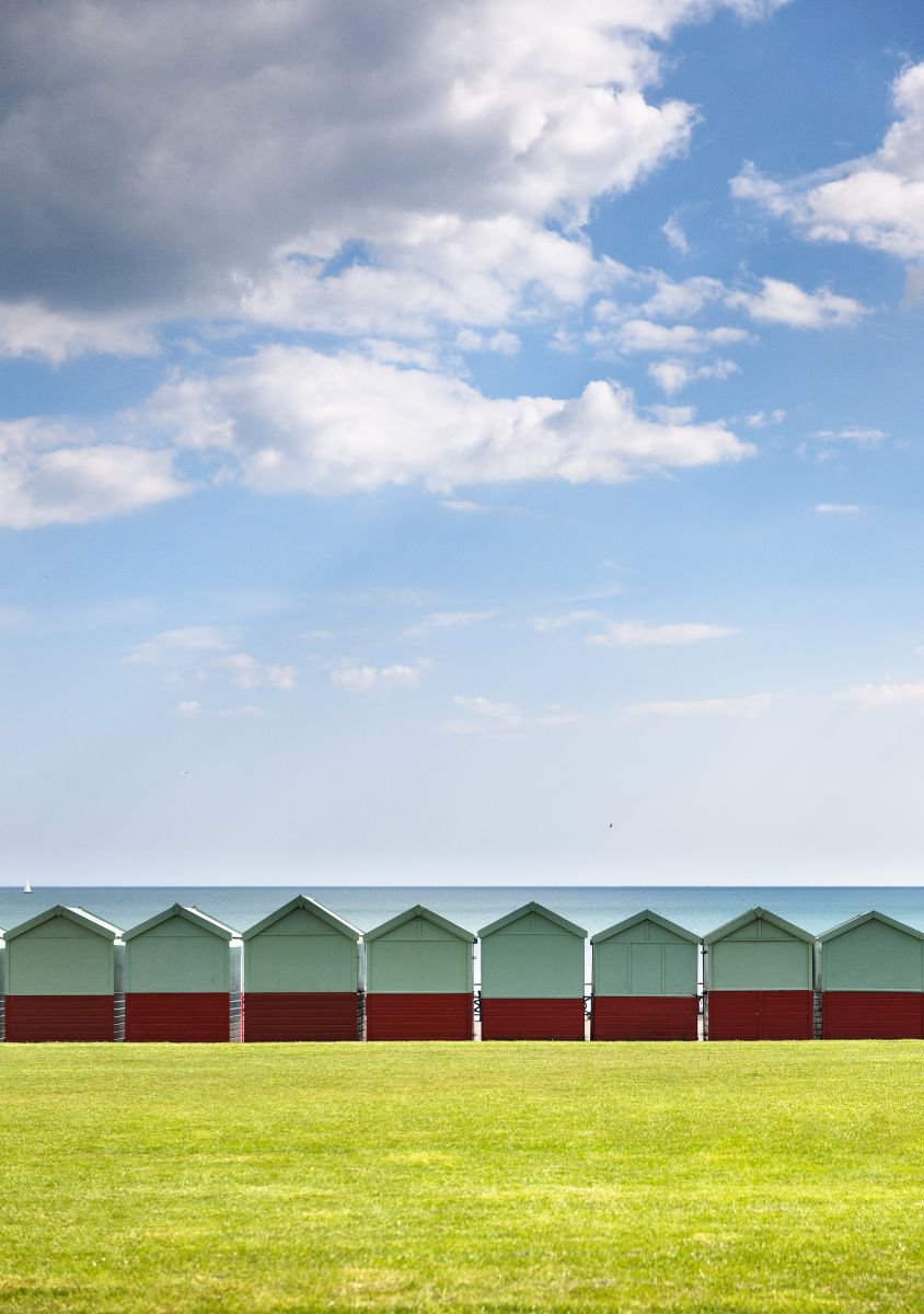 Hove Beach II. (84x119cm) by Tom Hanslien