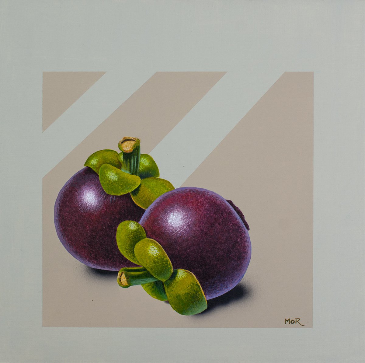 Two Mangosteens by Dietrich Moravec