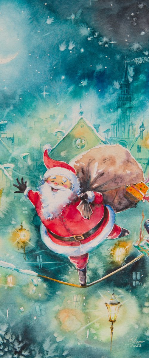 Santa Claus is coming by Eve Mazur
