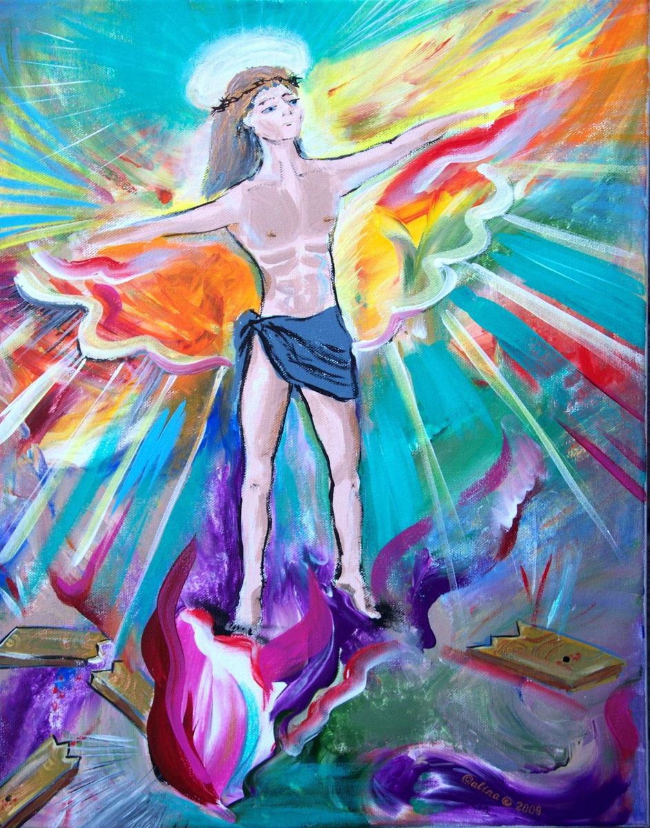  Resurrection By Galina Victoria, 16 X 20, Artwork For Sale On Artfinder