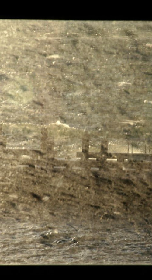 NY through ferry window by Louise O'Gorman