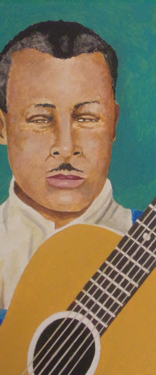 BLIND WILLIE MATELL by Andrew Sabori