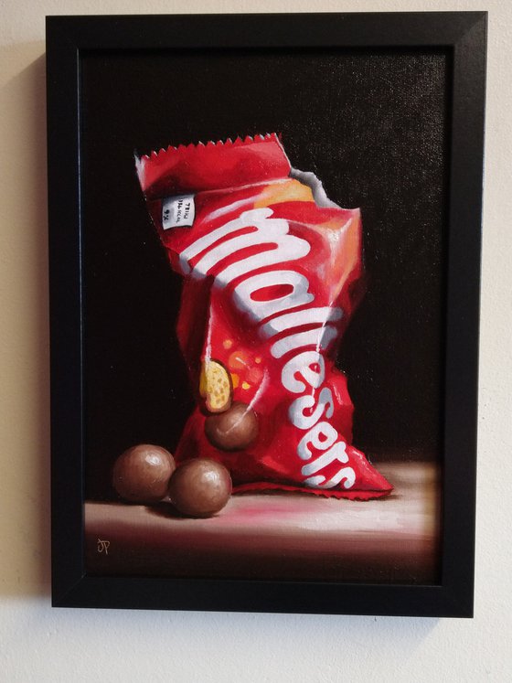 Maltesers chocolate still life