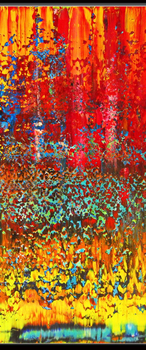 HOT  REACTION, XL, framed by Tomaž Gorjanc - Tomo