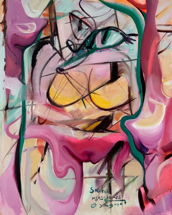 "Women of de Kooning #2"