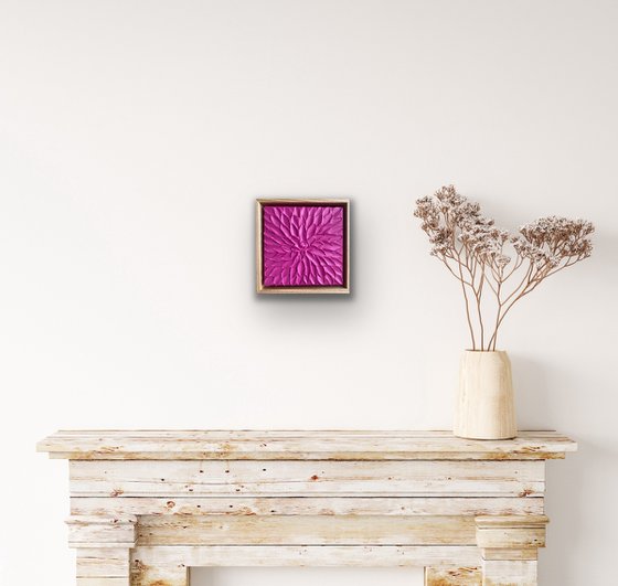 Magenta abstract mini